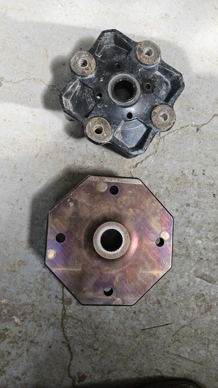 canam x3 billet hub