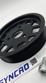 Billet Aluminium BMW M57 Steering Pulley - Image 2