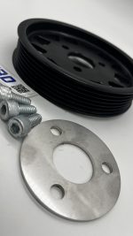 Billet Aluminium BMW M57 Steering Pulley - Image 3